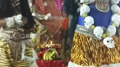 Om namah sivaya har har mahaadev ka jagrata kali mata ke darshan 🙏😍