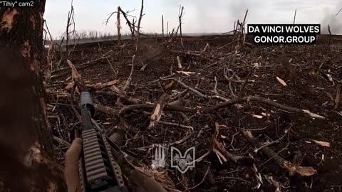 Ukraine war GoPro trench battle - full uncut video full of action