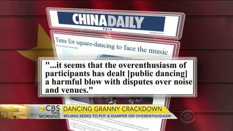 Beijing seeks to put a damper on dancing grannies