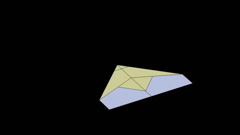 How to Make Paper Airplane (3D Expalined)