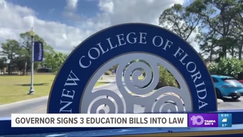 [2023-05-15] Ron DeSantis signs 3 education-related bills into law | What to know