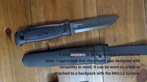 Customer Reviews: Morakniv Garberg Carbon Steel Full-Tang Fixed-Blade Survival Knife With Sheat...