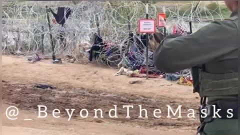 Border Patrol Cuts Wire!