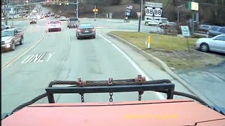 Patriot flying flags in PA