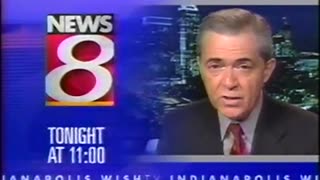 October 3, 2001 - Bumpers for Mike Ahern Indianapolis News & 'Survivor'