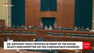 BREAKING NEWS: Fauci Faces Epic Grilling By Lawmakers Over COVID-19 In Coronavirus Committee