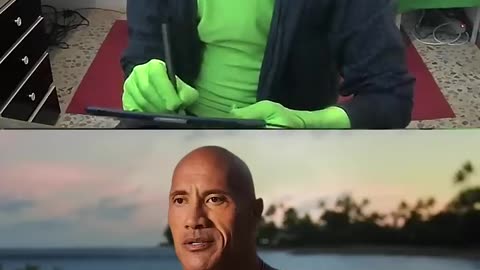 Mr. Green Removing CGI From 'The Rock'