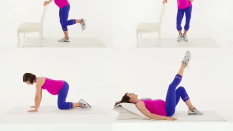 Exercise for pregnant women at home / pregnancy exercise #shorts