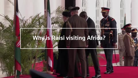Why is Iran's president visiting African countries?