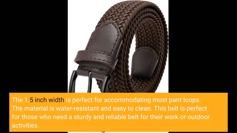 Customer Feedback: FAIRWIN Men Belt,Tactical Belt,1.5 inch Stretch Nylon Web Belt for Men