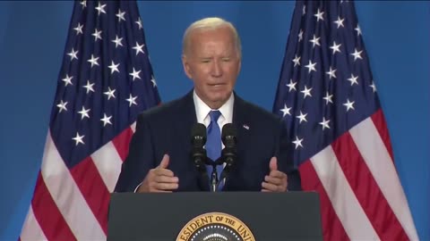 Biden laughs off question about 8pm bed time, lies
