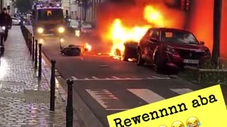 It's not only France... Unrest reaches Belgium, video shows Brussels.