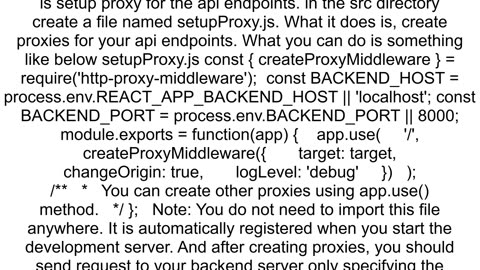 CrossOrigin Request Blocked The Same Origin Policy disallows reading the remote resource react js