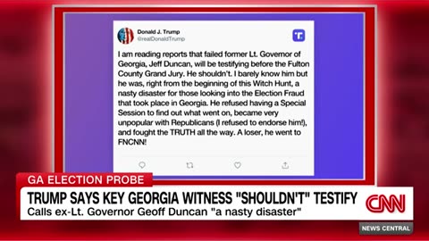 A Key Georgia witness shouldn't testify