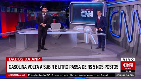 Preço médio do litro da gasolina sobe em novembro e chega a R$ 5,30 | JORNAL DA CNN