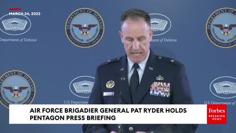 HCNN -Pentagon Holds Press Briefing Following US Strike In Syria.