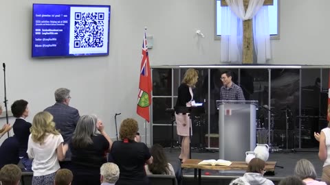 Glenn Chan who was C-19 vaccine injured speaks at the Hope for Healing event in Kitchener, Ontario