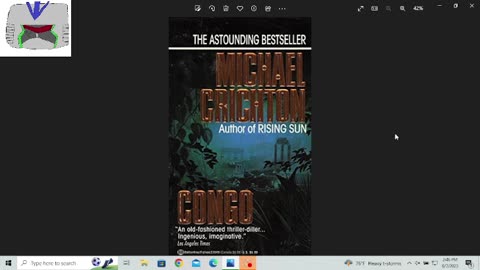 Congo by Michael Crichton day 9