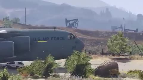 U.S.Army transport forced to take off