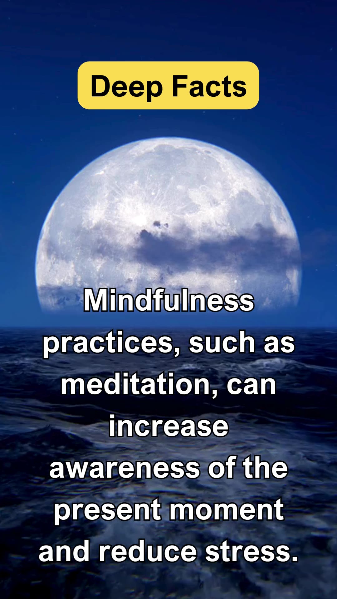 Mindfulness practices, such as meditation