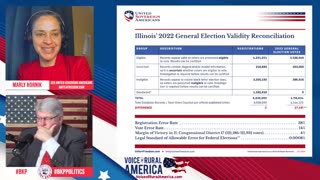 Marly Hornik with United Sovereign Americans, Unite4Freedom.com on IL Voter Rolls