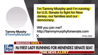 Tammy Murphy running for Menendez senate seat