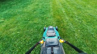 Blissful lawnmower white noise