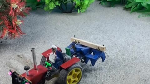 diy mini tractor science project | diy tractor | mini farm diorama