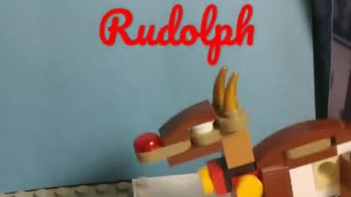 Rudolph the Red Nosed Reindeer Lego