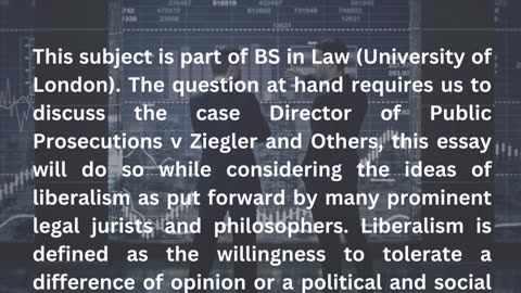 How to Create BS Law | LA3005 Jurisprudence & Legal Theory | Public Prosecutions v Ziegler & others