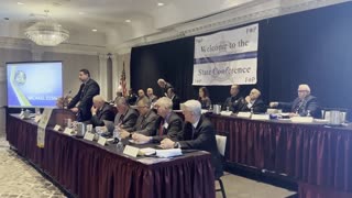 Elise Joins NYS FOP Convention 10.11.2022