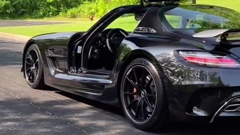 SLS Black Series 1 of 50 #cars #mercedes #sls #blackseries #rare #limitededition