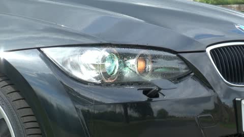 Headlight Washer in Action