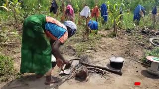 African Village Girl's Life//Village food//Breakfast