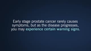 10 Warning Signs of Prostate Cancer