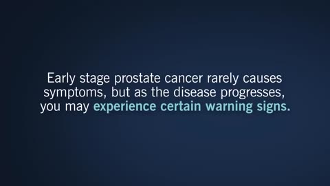10 Warning Signs of Prostate Cancer