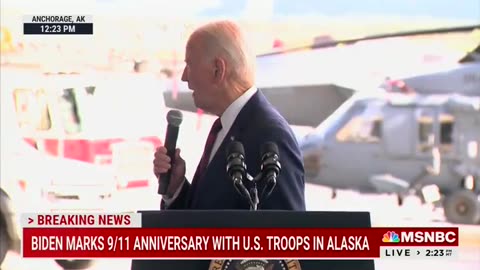 Biden says he was at Ground Zero