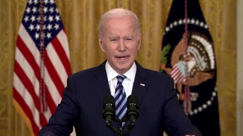 'Putin chose this war' -Biden on Russia's invasion of Ukraine