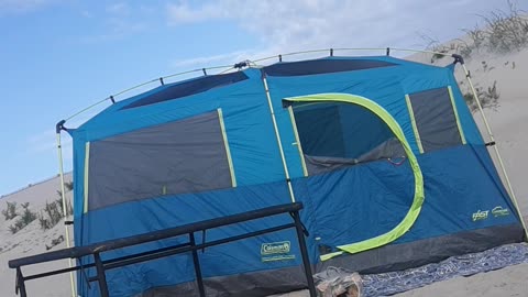 Tour de Seashore day 3 Assateague 2020 - the missing tent video