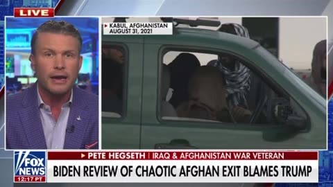 Pete Hegseth: Afghanistan Withdrawal