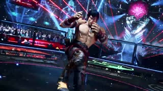 Tekken 8 Gameplay - Nina Williams vs Marshall Law (Arena Stage)