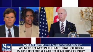 Candace Owens Talks To Tucker About Biden Being Too Old To Lead The Country