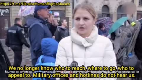 Families Of Missing Soldiers, Protesting On The Streets Of Lviv, Begging For Answers