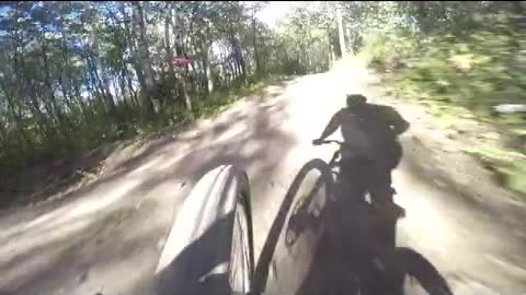 DH Biking in Western Canada