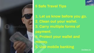5 Safe Travel Tips