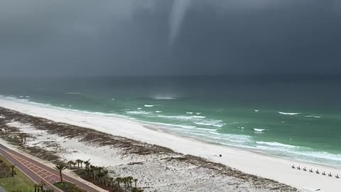 Waterspout Captured at Pensacola Beach
