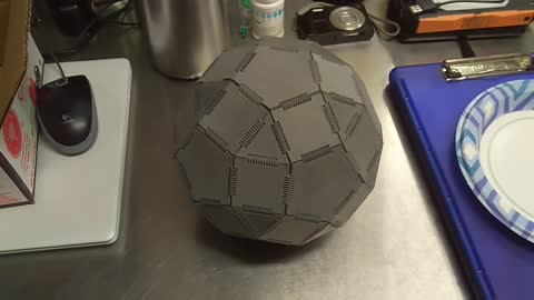 Rhombicosidodecahedron - Perfect 3D Symetrical Geometry