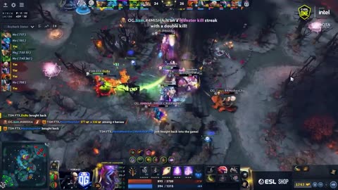 ALL IN TEAM FIGHT! - ESL One Stockholm #Dota2