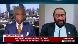 Rep. Al Green_ Congressional Democrats calling for Biden to leave the race are a