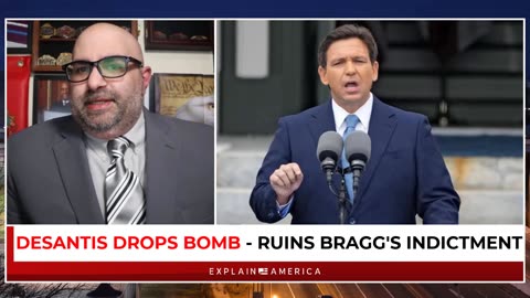 DeSantis To The Rescue - He Just Ruined Bragg's Trump Indictment